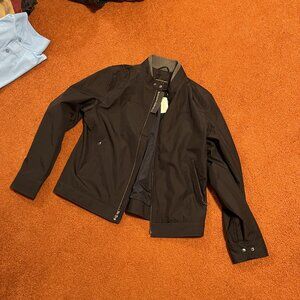 Banana Republic NWT zipper lined men’s jacket  Black